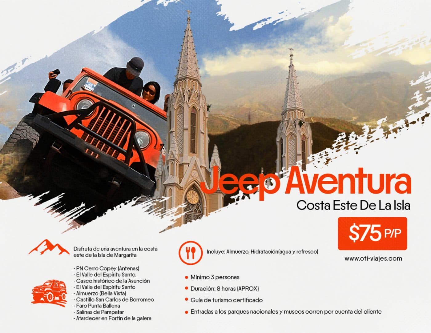 Jeep Aventura · Costa Este
