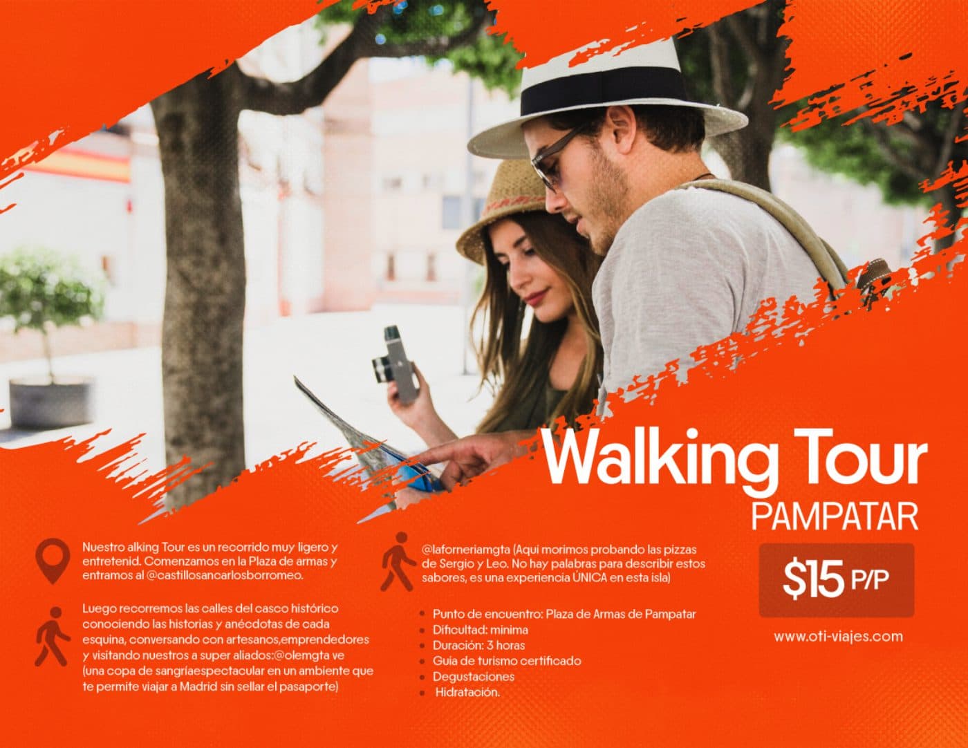 Walking Tour Pampatar