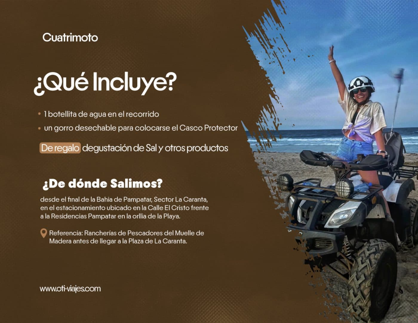 Cuatrimoto · Salina de Pampatar — lámina 3 del catálogo